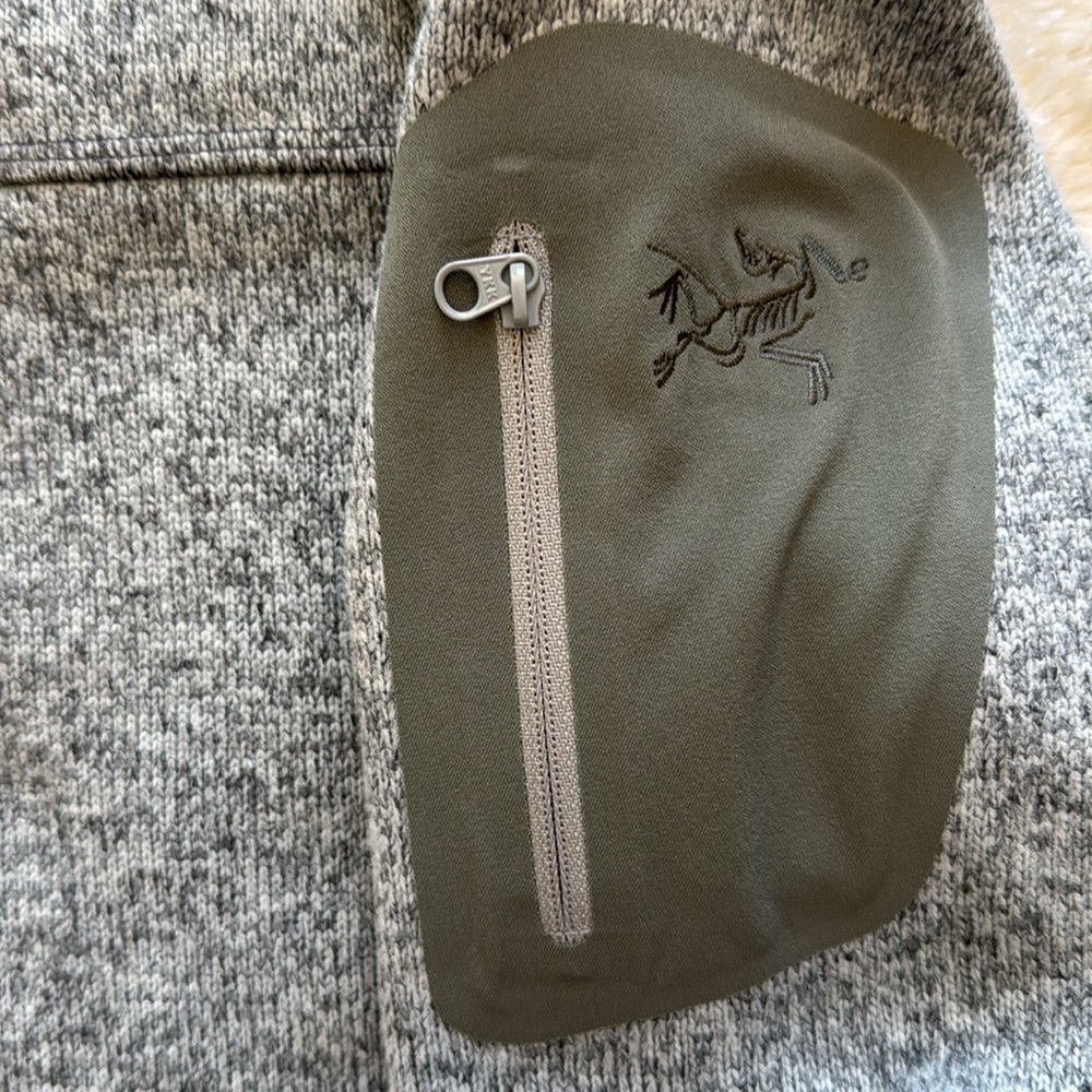 Arc'teryx Men's Covert Full Zip Up Hood Jacket Gray - XXL - Picture 3 of 8